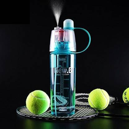 Remang Spray Water Bottle 2 in 1 Drink and Mist Spray Water Bottle 600 ml Water Bottle