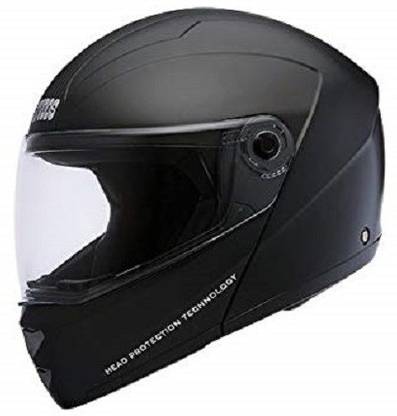 STUDDS Ninja Elite Black/C.StripW.C.V(L) Motorsports Helmet
