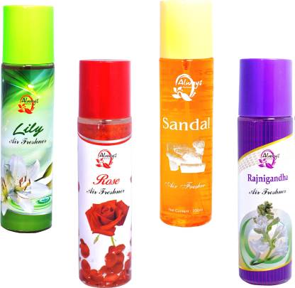 Always Perfumes Lilly, Rose, Sandal, Rajnigandha Spray
