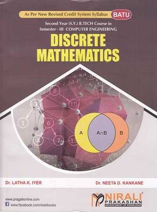 DISCRETE MATHEMATICS (For DBATU - Semester 3 - Computer Engg)