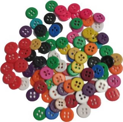 Fidi SHIRT BUTTON MULTIPURPOSE FOUR HOLE BUTTON Plastic Buttons