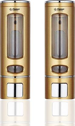 Flipkart SmartBuy Premium Quality Wall Mount Plastic Soap Dispenser - Pack Of 2 400 ml Gel, Liquid, Lotion, Conditioner, Shampoo, Sanitizer Stand, Soap Dispenser
