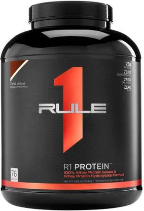 Rule 1 Whey Protein Isolate 76 Servings - Red Velvet Whey Protein
