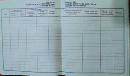 officekart vehicle log book 220 pages vehicle log book 1-Part vehicle log book