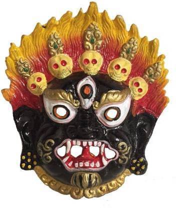 WELLWISHERS CRAFT Nazar Battu Metal Wall Hanging, Evil Eye Protector Nazar Suraksha Kawach for Children, Home, Office Decorative Showpiece Decorative Showpiece  -  13 cm