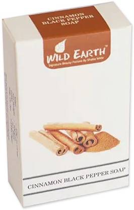 Wild Earth Cinnamon Black Pepper Soap, Pack of 1