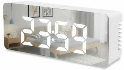 Lilypin Digital White Clock