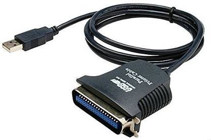 jivith Micro USB Cable 2 A 0.5 m USB to 36 Pin Parallel IEEE 1284 Printer Cable
