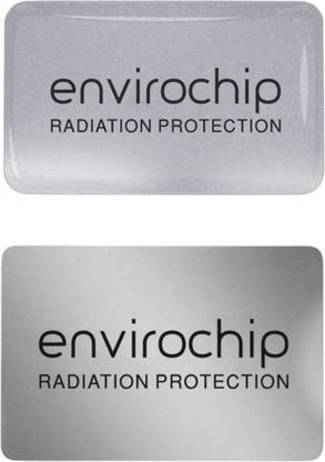 Envirochip Immunity Protection Chip for Tech Savvy Kids Against Mobile & WiFi Router Radiation. Combo pack of 2 (Silver + Silver) Anti-Radiation Chip