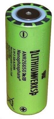 LithiumWerks 26650 Lithium Ion Cell  Battery