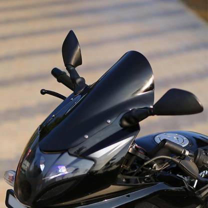vizzye Bajaj Pulsar- 220F Windshield Bike Headlight Visor