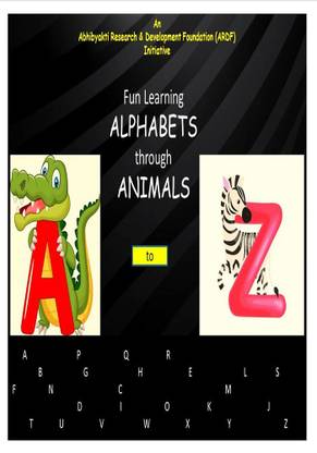 Fun Learning ALPHABETS through ANIMALS