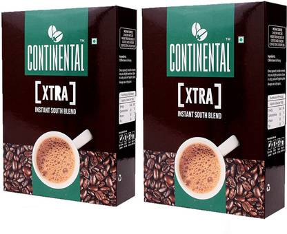 CONTINENTAL Coffee Xtra Instant Coffee Powder, 200 g Bag in Box (Pack of 2) Instant Coffee