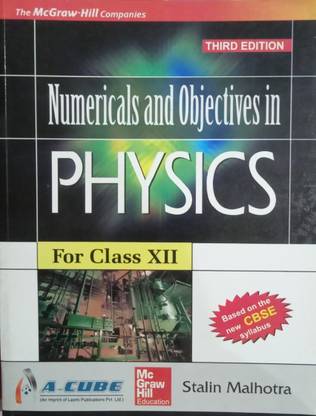 Numericals And Objectives In Physics Class 12