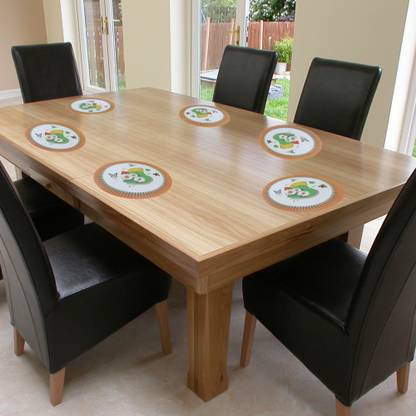 Bossify Round Pack of 6 Table Placemat