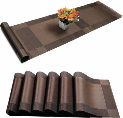 Bhaguji Rectangular Pack of 7 Table Placemat