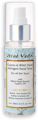 Aloe Veda Cypress & Witch Hazel Astringent Face Toner Women