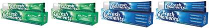 fresh moments Toothpaste (Pack of 2) + Gel Toothpaste (Pack of 2) Toothpaste