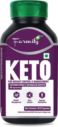 Farmity Keto Fat Burner(800mg) Advance Fat Burner for Men & Women
