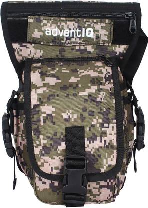 AdventIQ Military/Army Camouflage Print Multifunctional Smart Tactical Leg Drop Bag-Thigh Pack Pouch Waist Belt Bag Thigh-Waist Pouch Series
