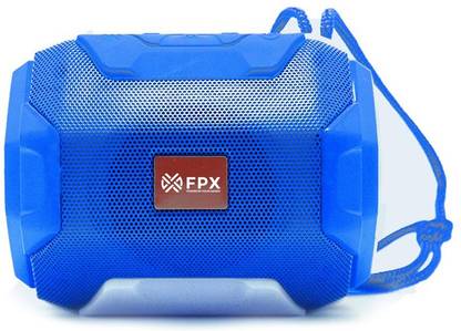 FPX Hertz Solid Built Bluetooth Speaker | 1800mAh Battery with 5-6 hour backup | SD/FM/AUX/USB Support 5 W Bluetooth Speaker