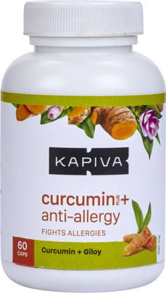 Kapiva Curcumin + Anti-Allergy Capsules