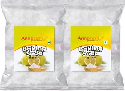 Annprash PREMIUM QUALITY BAKING SODA / MEETHA SODA 1000GM (500GMx2) Baking Soda Powder