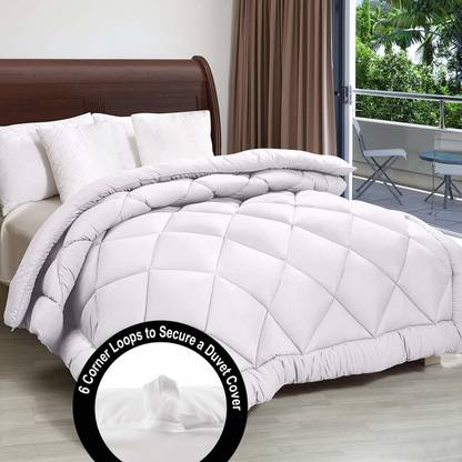 AP Linens Solid Double Comforter for  Heavy Winter