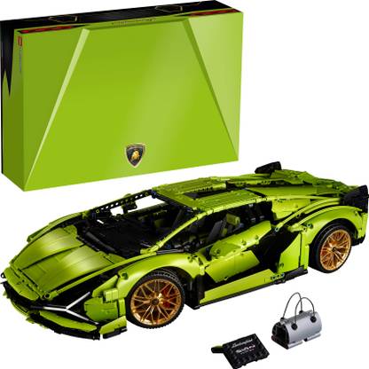 LEGO Technic Lamborghini Sian FKP 37 (42115) Model Car Building Kit (3,696 Pieces)