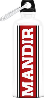 Laado Me Red Band Name Bottle -Mandir 750 ml Bottle