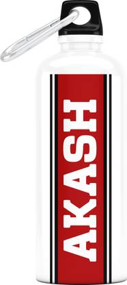 Go Local Me Red Band Name Bottle -Akash 750 ml Bottle