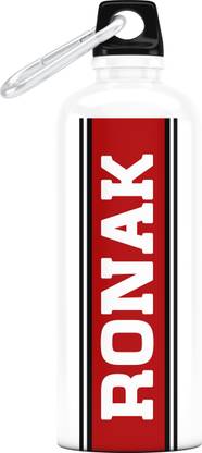 Laado Me Red Band Name Bottle -Ronak 750 ml Bottle