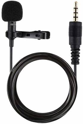 play run 5 Meter Youtuber And Tik Tok , Taka Tak Users Collar Mic Digital Noise Cancellation Clip Collar Mic Condenser Microphone