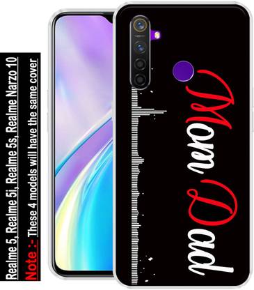 KUDI Back Cover for Realme 5, Realme 5i, Realme 5s, Realme Narzo 40