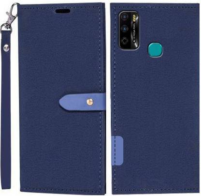 Krofty Flip Cover for Infinix Smart 4 Plus