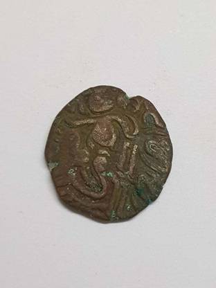 F4S ANCIENT CHOLA DYNASTY - RAJA RAJA CHOLA 1 MASSA COIN Ancient Coin Collection