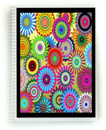 Resnic Notebook Plain page ( 500pg) A4 Notebook Unruled 500 Pages
