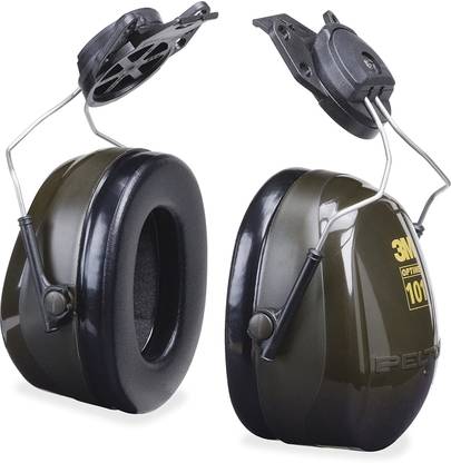 3M Peltor Optime 101 Helmet Attachable Earmuff, Hearing Protection, Ear Protectors, NRR 24 dB Ear Muff