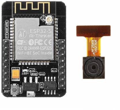 EMERGING TECHNOLOGIES ESP32 Camera DEVELOPMENT BOARD WIFI+BLUETOOTH WITH OV2640 CAMERA MODULE Electronic Components Electronic Hobby Kit