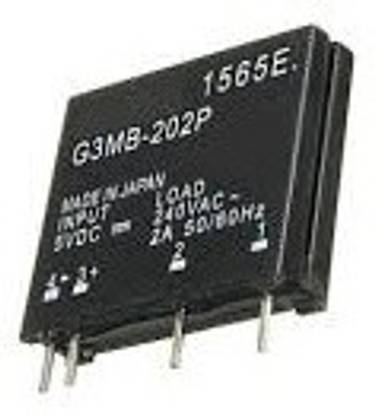 EMERGING TECHNOLOGIES G3MB-202PL OMRON Solid State Relay Module Input 5V DC Output 240V AC 2A SSR Electronic Components Electronic Hobby Kit
