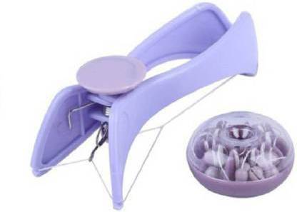 unique star Slique Eyebrow Face and Body Hair Threading and Removal System(12 inch, Pack of10) Eyebrow Thread