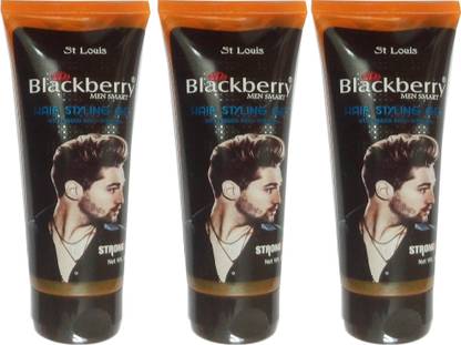 BlackBerry 3 STRONG HOLD HAIR STYLING GEL ( 100 GM) Hair Gel