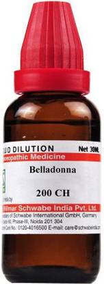 Dr.Willmar Schwabe India Belladonna 200CH Liquid