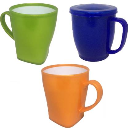 TULIP Multicolour Coffee Ceramic Coffee Mug