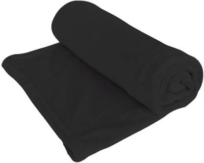 Petslover Premium Quality Ulta Soft Black Mink Fabric DOG & Cat Blanket - ( Small ) (Pack of 1) Cat, Dog Blanket