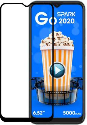 VAlight Edge To Edge Tempered Glass for TECNO SPARK GO 2020