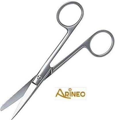 ARINEO Disscesting Scissors Blunt/sharp Straight Stainless Steel 410 Grade (10'' Inches) Micro Dissecting Spring Scissors