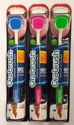 Orabrush Rubber Tongue Cleaner