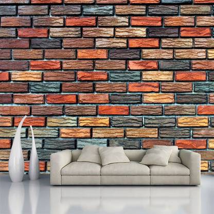 ALL DECORATIVE DESIGN Architecture Multicolor Wallpaper