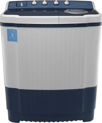 Voltas Beko by A Tata Product 8 kg Semi Automatic Top Load Washing Machine White, Blue